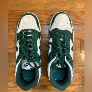 Green Nike Dunks